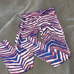 Vibrant Buffalo Bills Women's Leggings - Blue and Red